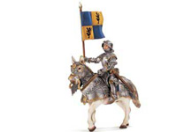 70008 CABALLERO BANDERA A CABALLO SCHLEICH