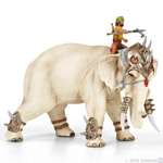 70063 PODEROSO ELEFANTE DE GUERRA CON JINETE SCHLEICH