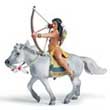 70301 ARQUERO SIOUX A CABALLO SCHLEICH
