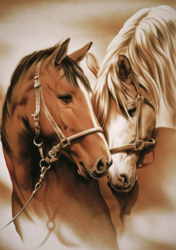 PUZZLE SCHMIDT 57073 yegua y caballo