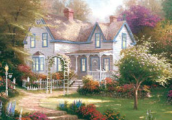PUZZLE SCHMIDT THOMAS KINKADE 57441 A LA LUZ DEL ALBA