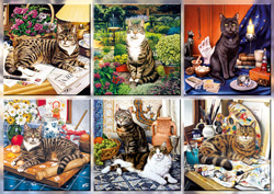 PUZZLE SCHMIDT 58258 PATAS DE TERCIOPELO GATOS