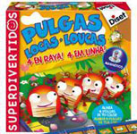 75106 PULGAS 4 EN RAYA JUEGO DE MESA DISET