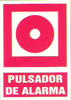 CARTEL PULSADOR ALARMA