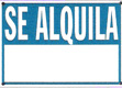 CARTEL SE ALQUILA