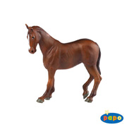 ANIMALES PAPO 51007 CABALLO PURA SANGRE INGLES