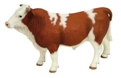 ANIMALES PAPO 51142 TORO SIMMENTAL