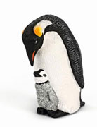 ANIMALES SCHLEICH 14632 PINGUINO EMPERADOR CON CRIA