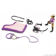 SET EQUITACION PARA PONY SCHLEICH 42039