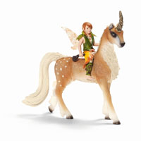 70461 ELFO SOBRE UNICORNIO DE BOSQUE  SCHLEICH